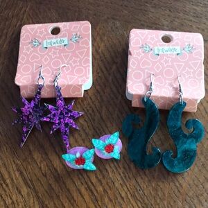 Lot of earrings my Erst Wilder